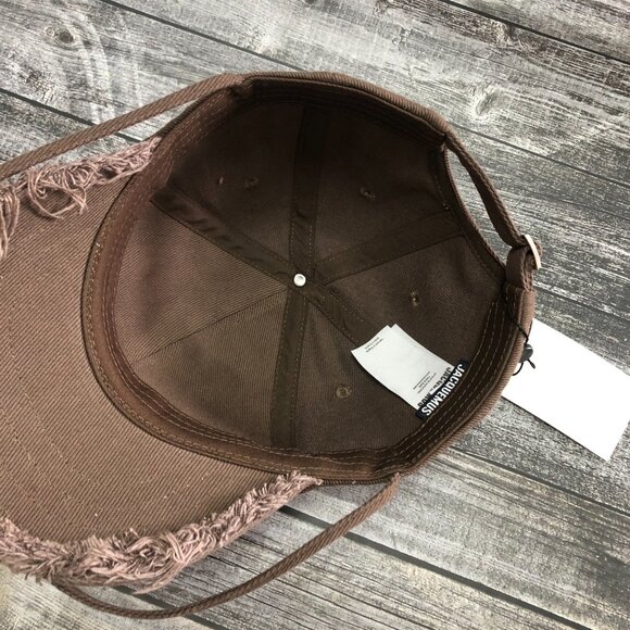 JACQUEMUS Jacquemus Artichoke Fringe Baseball Cap - Picture 6 of 7